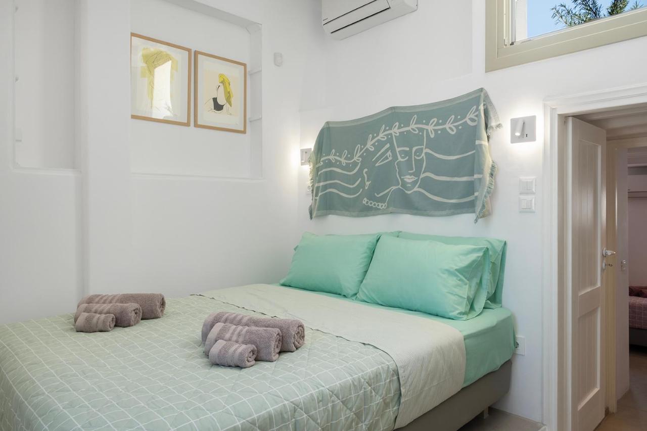 Secret Khora Apartment Mykonos Town Bagian luar foto