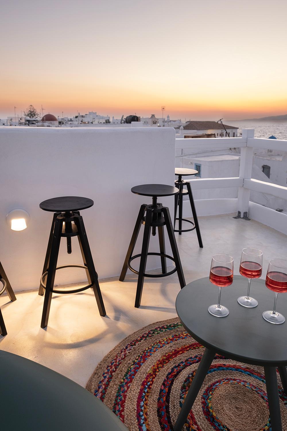 Secret Khora Apartment Mykonos Town Bagian luar foto